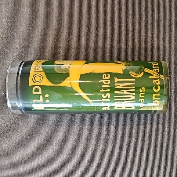 Vintage Mid century Toulouse Lautrec  tall glasses - Picture 6 of 7